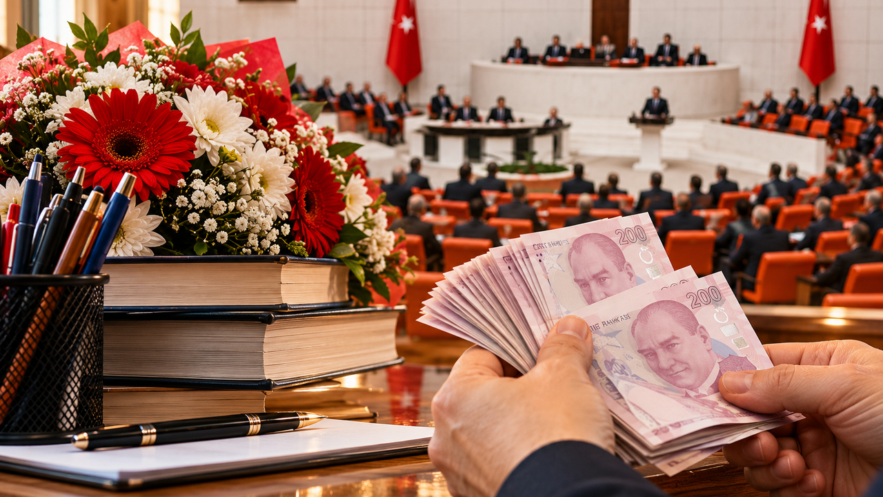 Öğretmenlere Bir Maaş İkramiye Teklifi TBMM'de! 24 Kasım İçin Yeni Düzenleme Gündemde